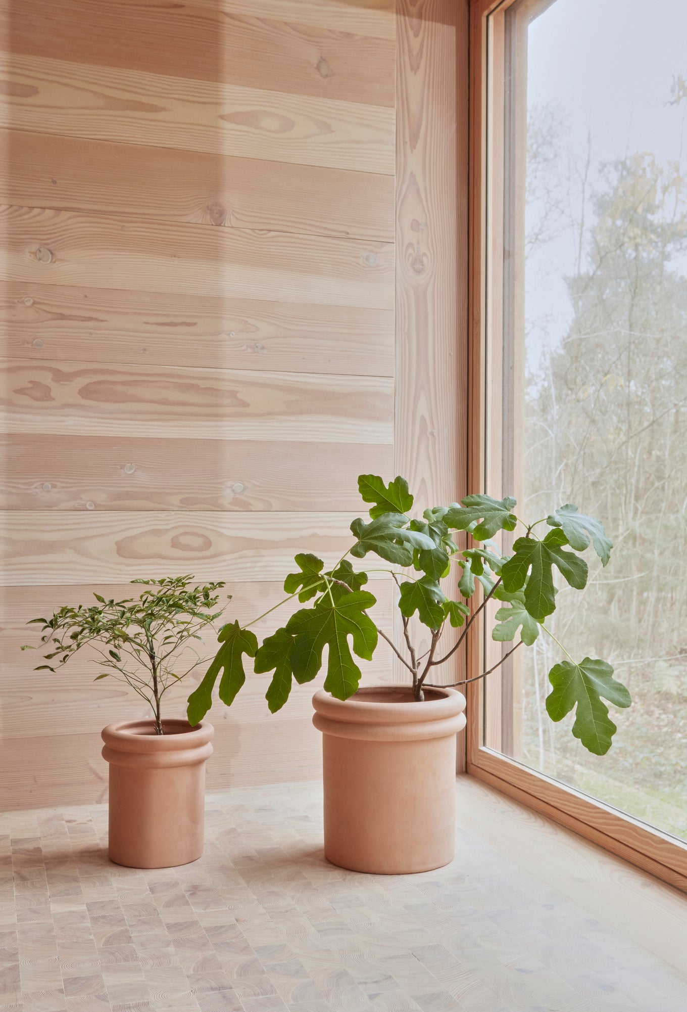 OYOY LIVING Ring Planter - Set of 2 Pot 911 Terracotta