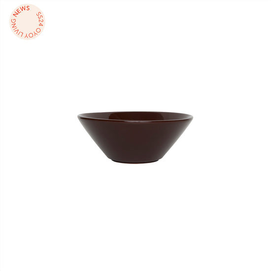 OYOY LIVING Yuka Bowl - Medium Dining Ware 911 Dark Terracotta