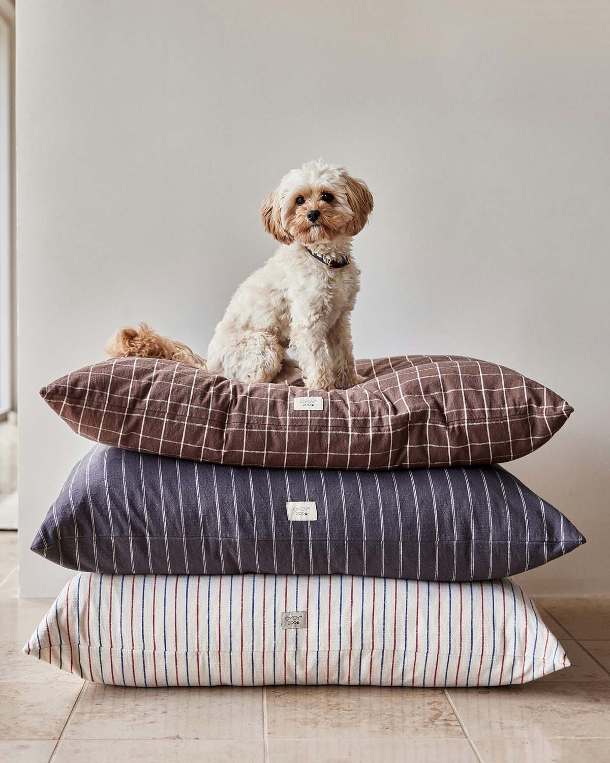 Kyoto Dog Cushion (Includes Cushion Filling)