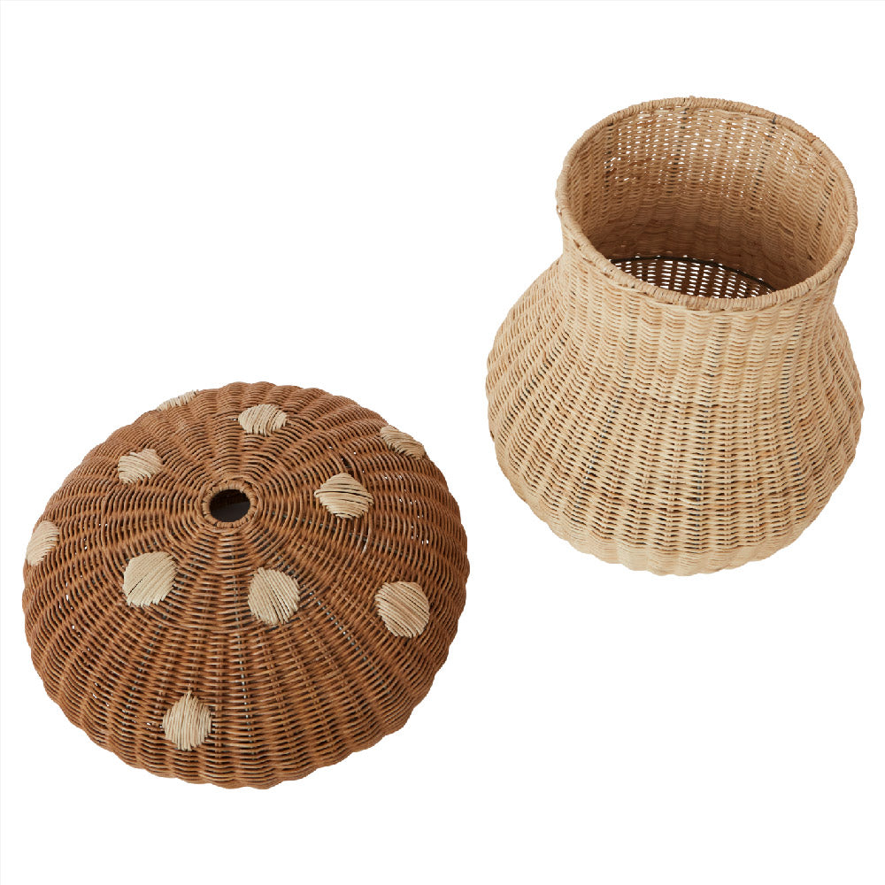 OYOY MINI Mushroom Basket Basket 901 Nature