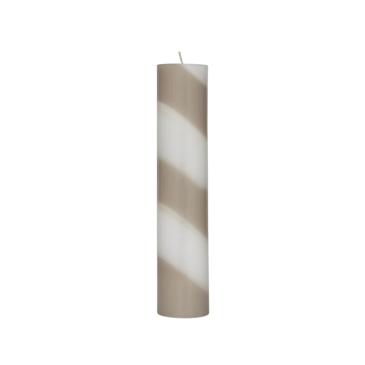 Indlæs billede i Gallery viewer, OYOY LIVING Candy Candle Christmas 306 Clay / White
