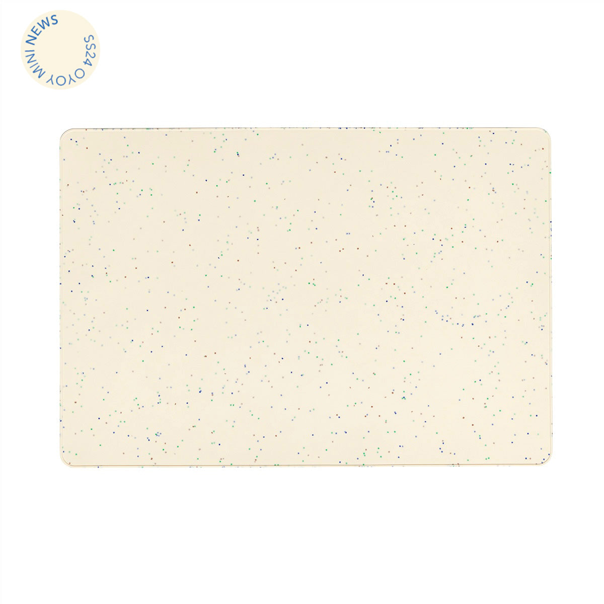 OYOY MINI Confetti Creativity Mat Placemat 102 Offwhite