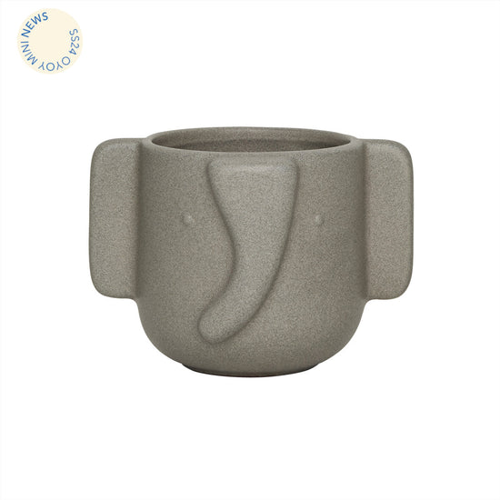 Indlæs billede i Gallery viewer, OYOY MINI Elephant Pot Pot 205 Stone
