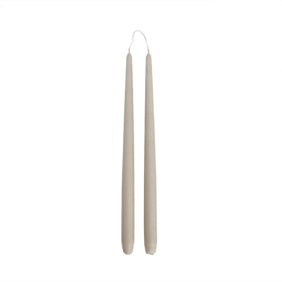 Indlæs billede i Gallery viewer, OYOY LIVING Fukai Candles - Large - Pack of 2 Candle 306 Clay
