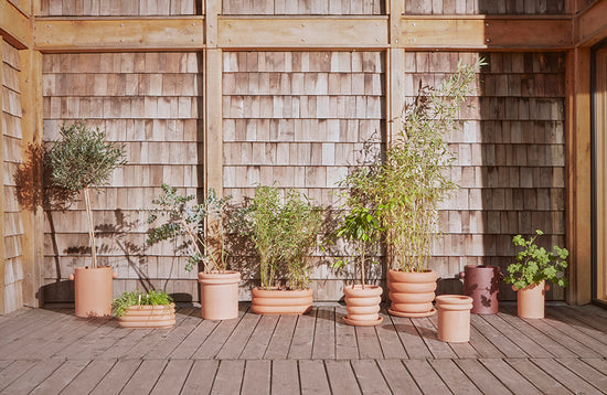 OYOY LIVING Inka Planter - Small Pot 911 Terracotta