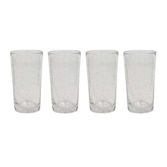 OYOY LIVING Kuki Highball Glass - Pack of 4 Glass 902 Clear