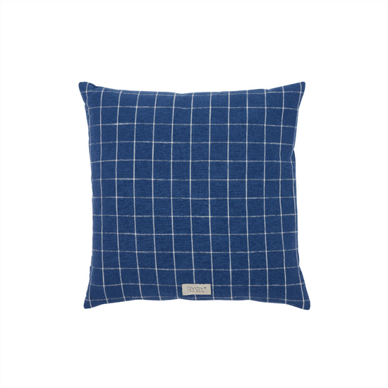 OYOY LIVING Kyoto Cushion Cover Square Cushion Cover 602 Dark Blue / White
