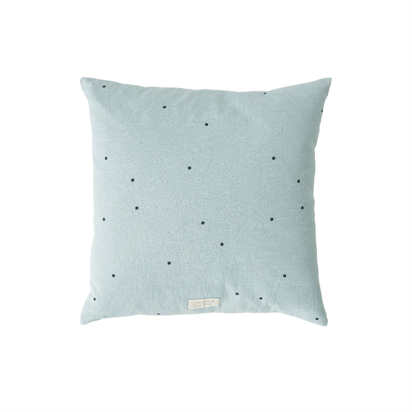 Laad afbeelding in Galerijviewer, OYOY LIVING Kyoto Dot Cushion Cover Square Cushion Cover 608 Dusty Blue
