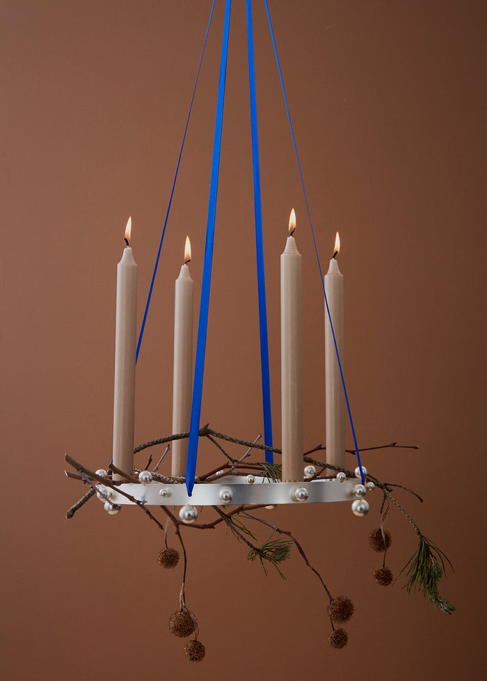 Pearl Advent Candleholder