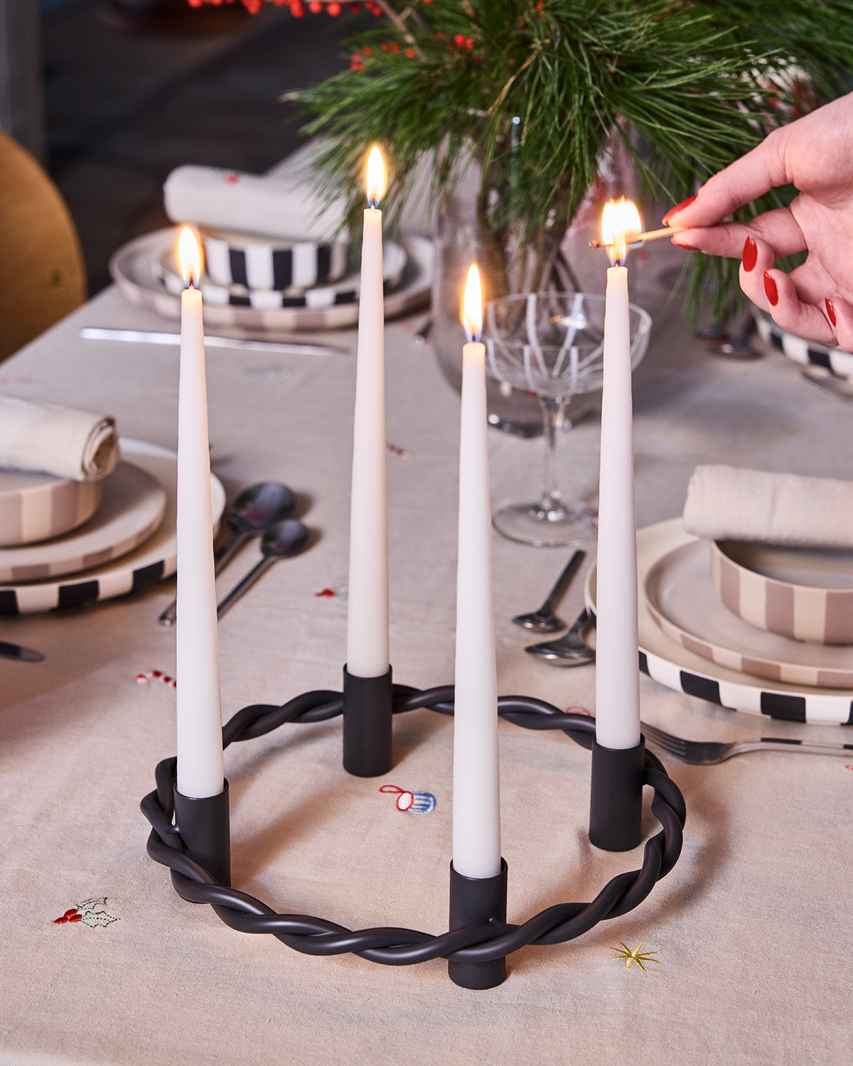 Mellow Advent Candleholder