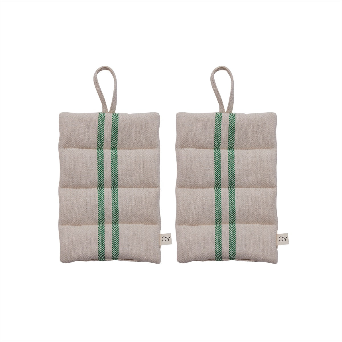 OYOY LIVING Linu Potholder - Pack of 2 Potholder 701 Green