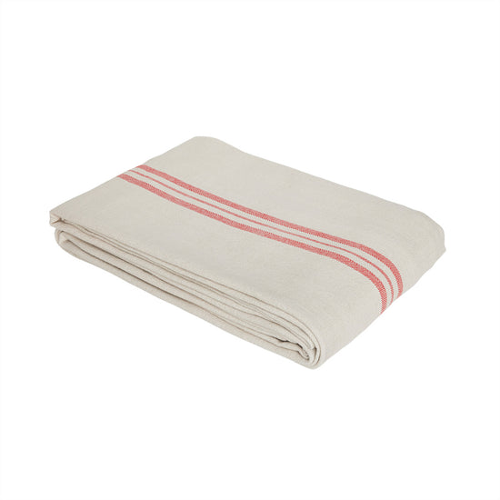 OYOY LIVING Linu Tablecloth - 260x140 cm Tablecloth 405 Cherry Red