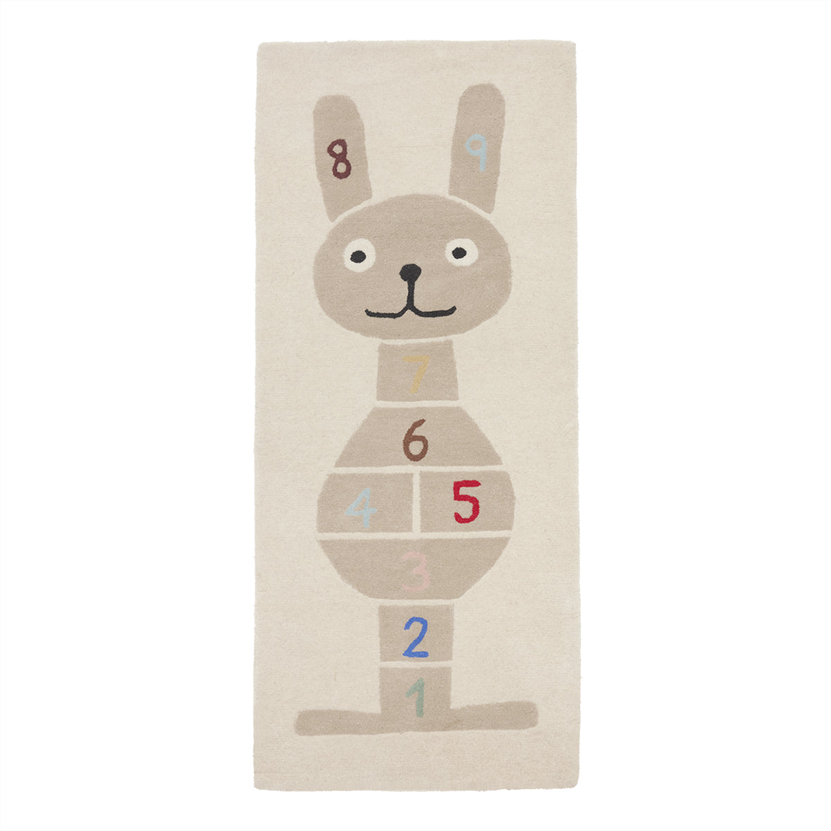 Rabbit Hopscotch Rug