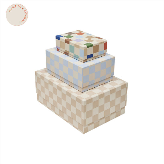 OYOY MINI Mana Storage Box Mix - Set of 3 Storage 908 Multi