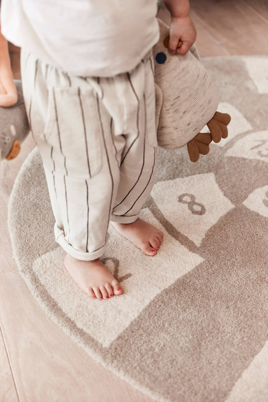 OYOY MINI Nautilus Hopscotch Rug Rug 306 Clay / Offwhite