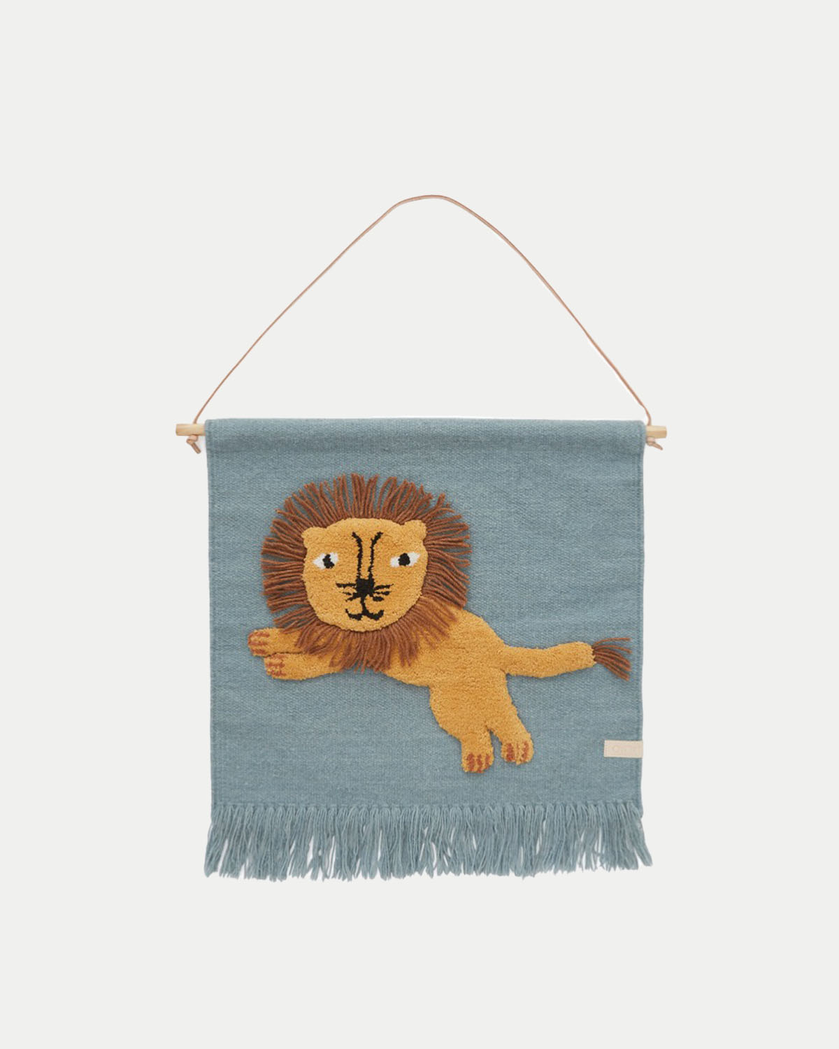 Jumping Lion Wallhanger