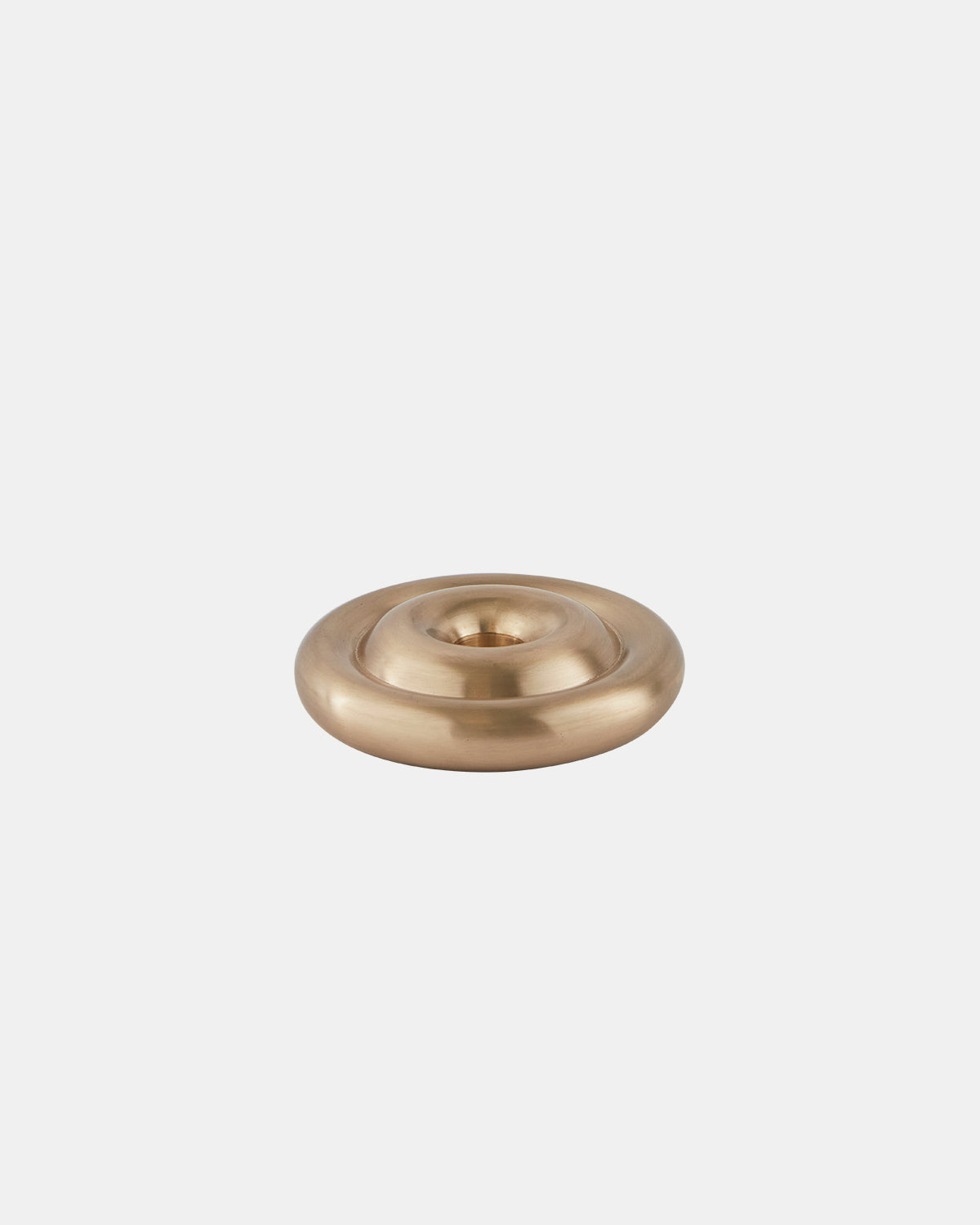 Savi Solid Brass Candleholder - Low