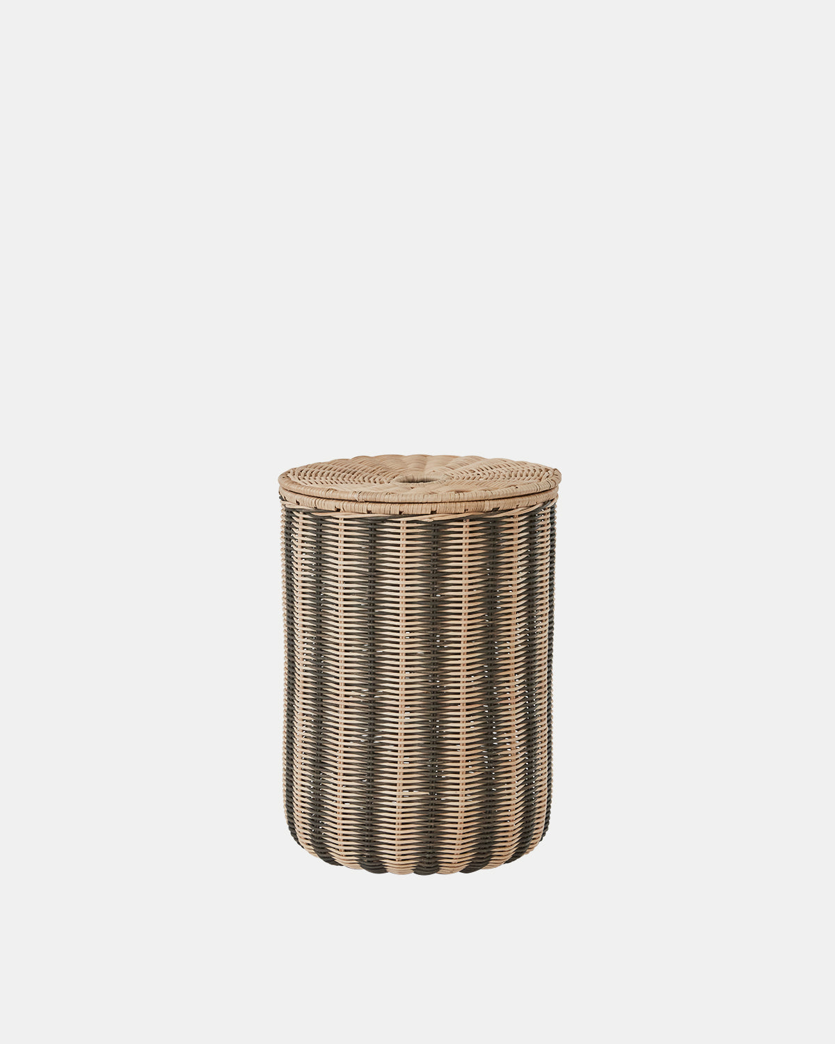 Striped Laundry Bin