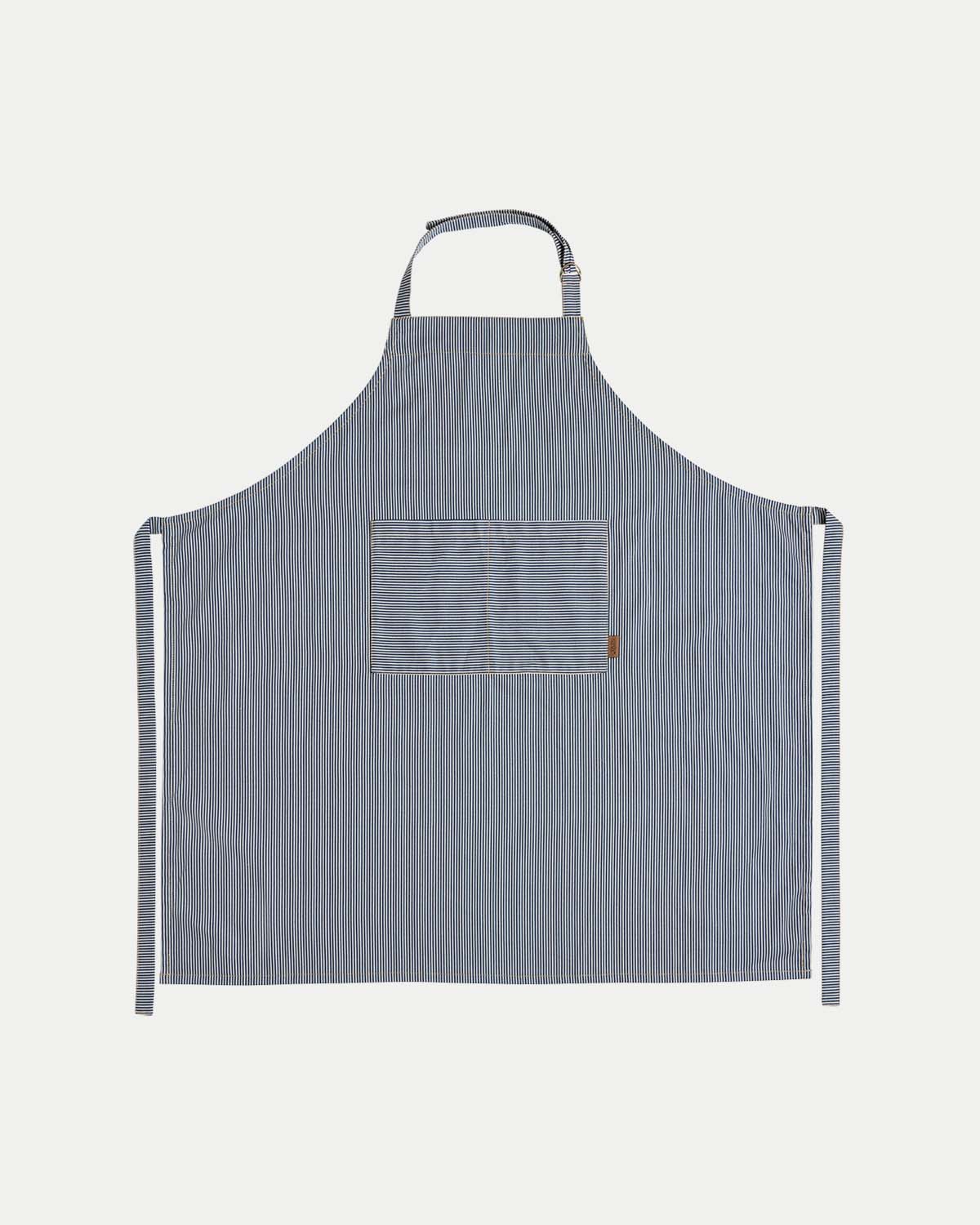 Striped Denim Apron