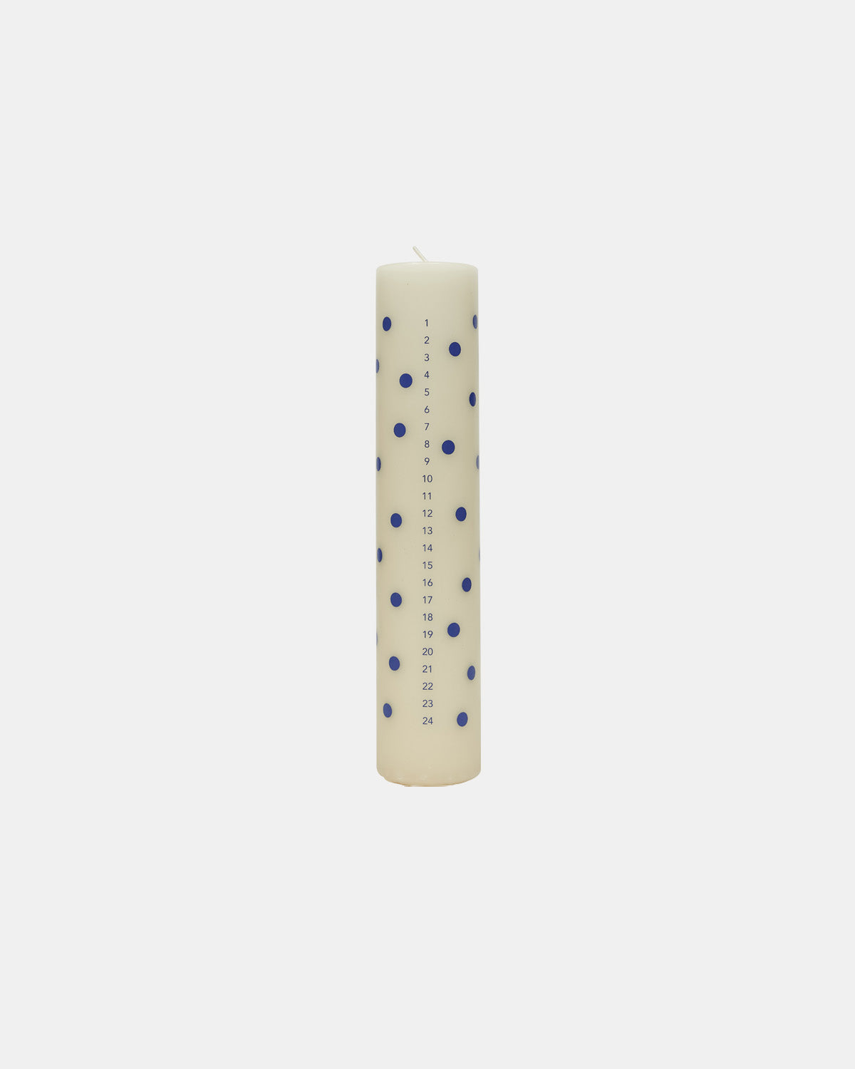 Polka Calendar Candle