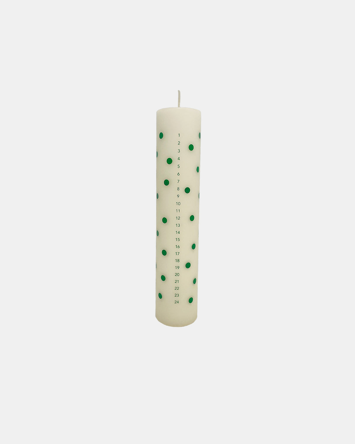 Polka Calendar Candle