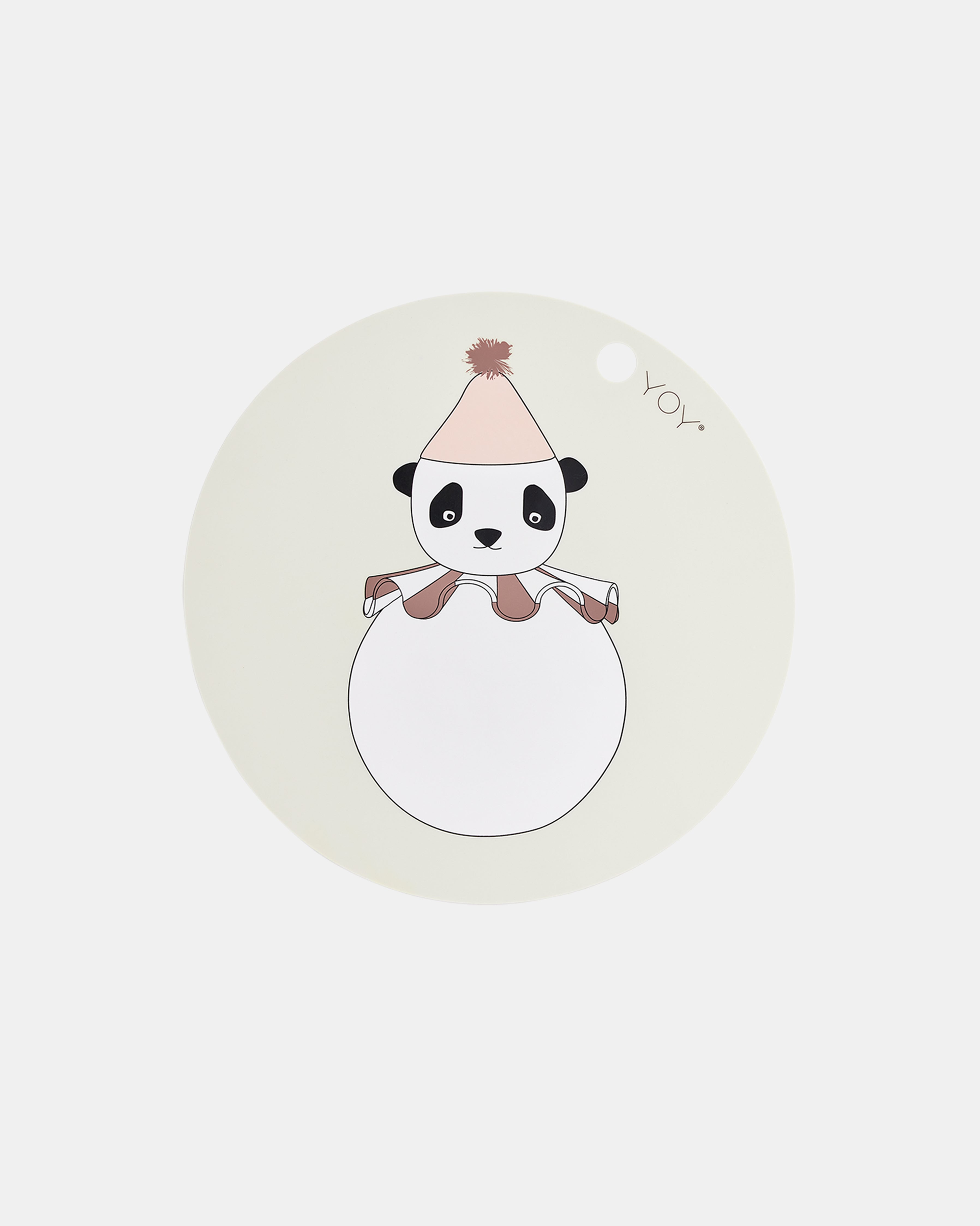 Placemat Panda Pompom