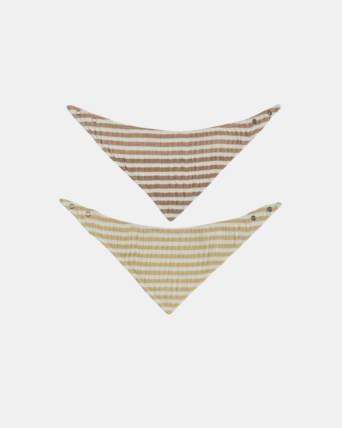 Striped Drool Bib - Pack of 2