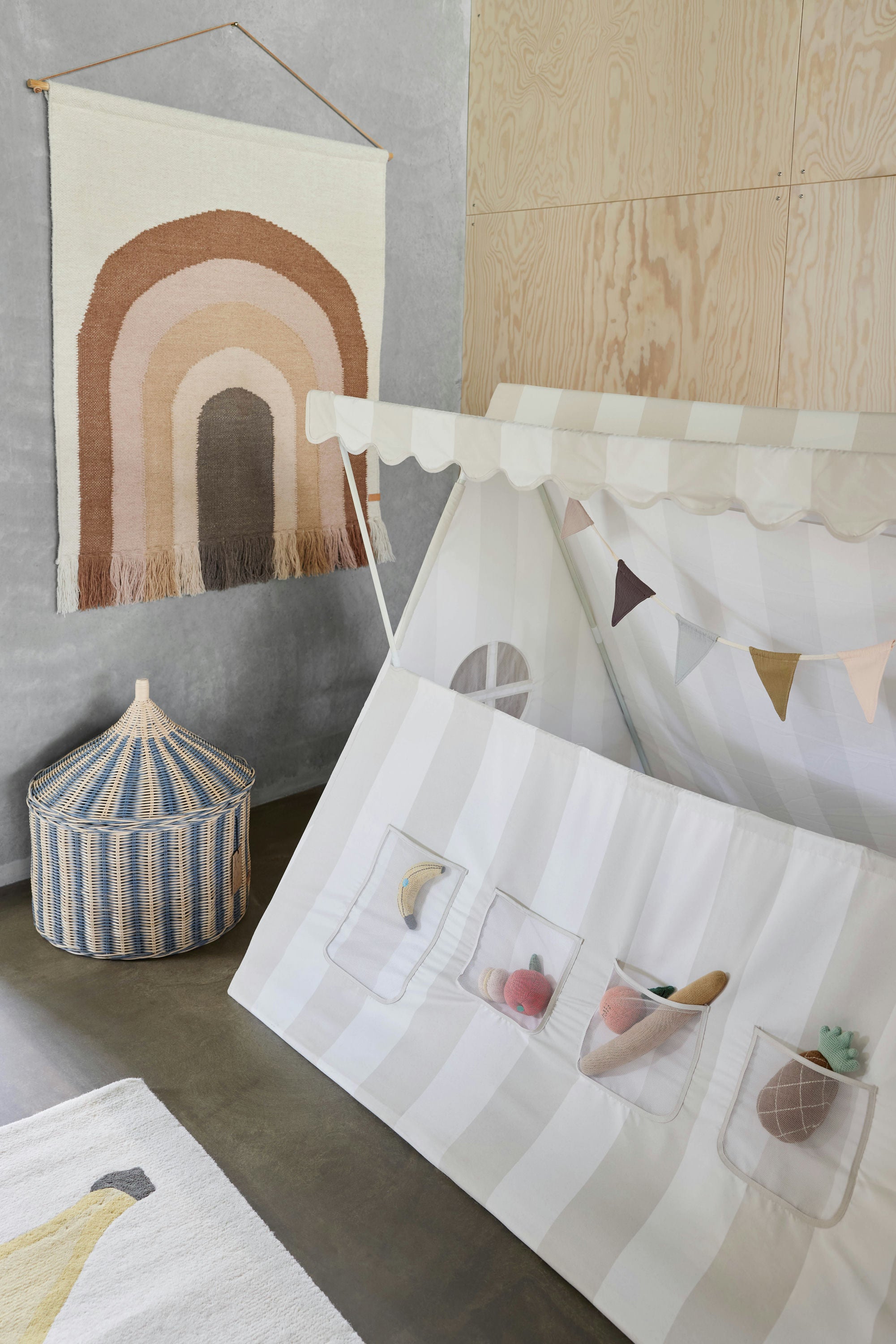 Follow The Rainbow Wall Rug