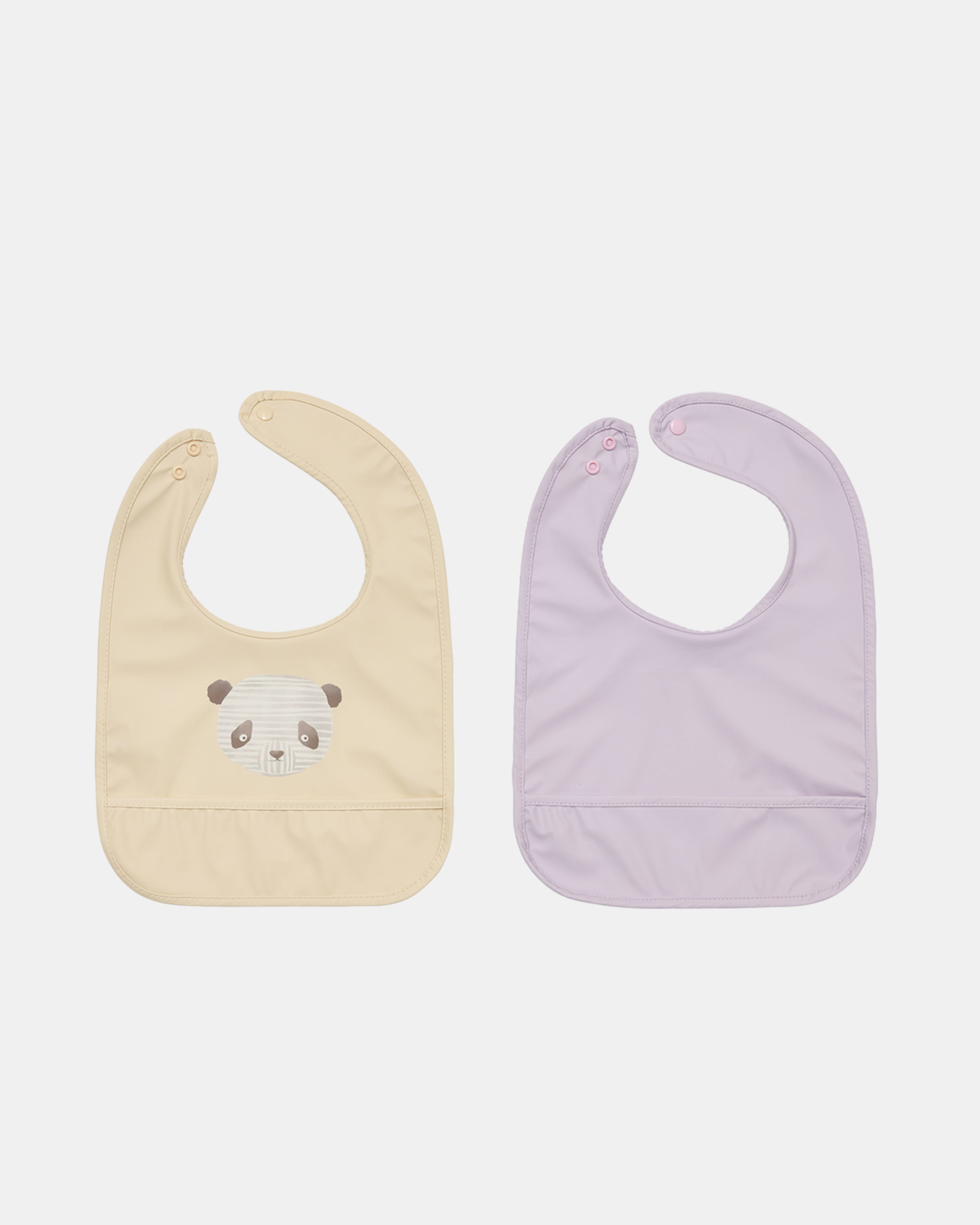 Lun Lun Panda Bib - Pack of 2