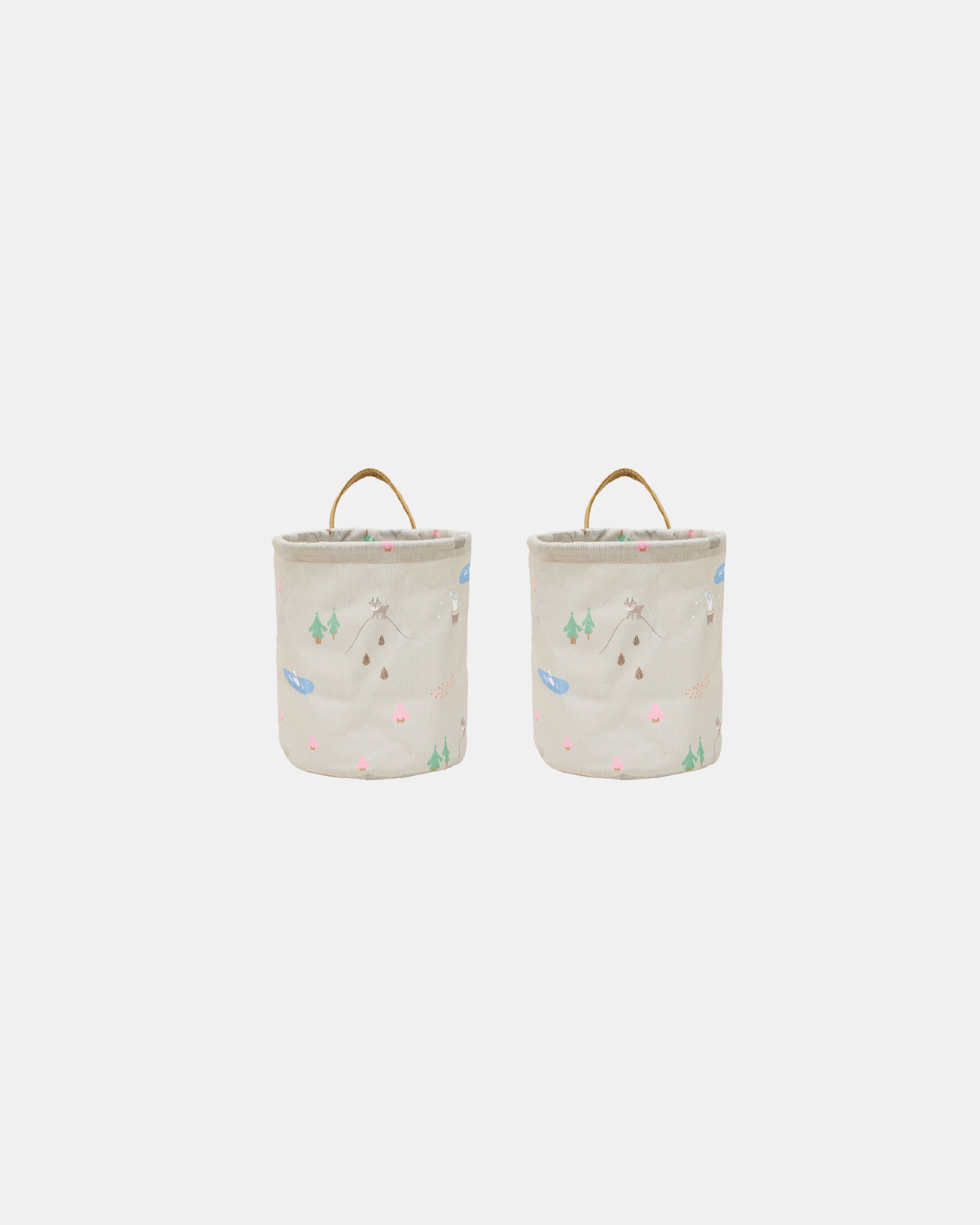 Deer & Duck Storage Basket Small - Set of 2