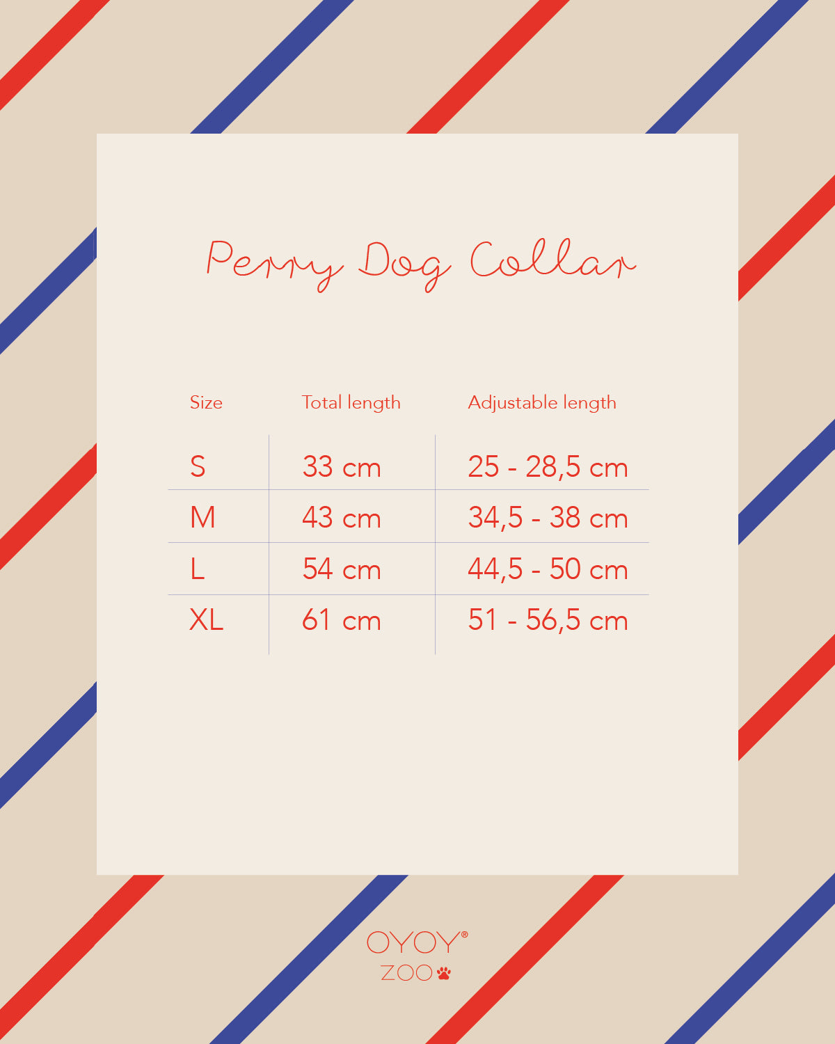 Perry Dog Collar - Caramel - M