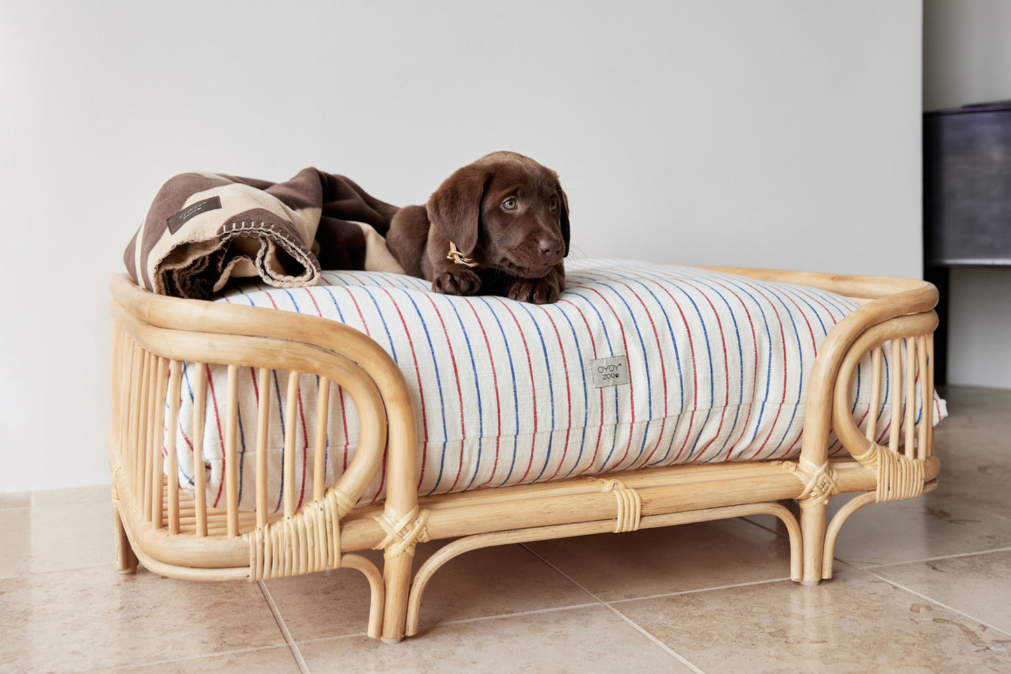 OYOY ZOO Otto Dog Bed - Large Dog Bed 901 Nature