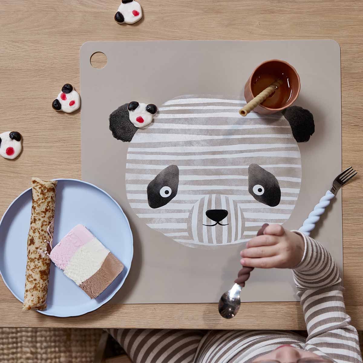 OYOY MINI Placemat Lun Lun Placemat 306 Clay