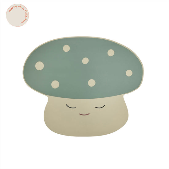 OYOY MINI Placemat Mushroom Placemat 102 Offwhite / Pale Green