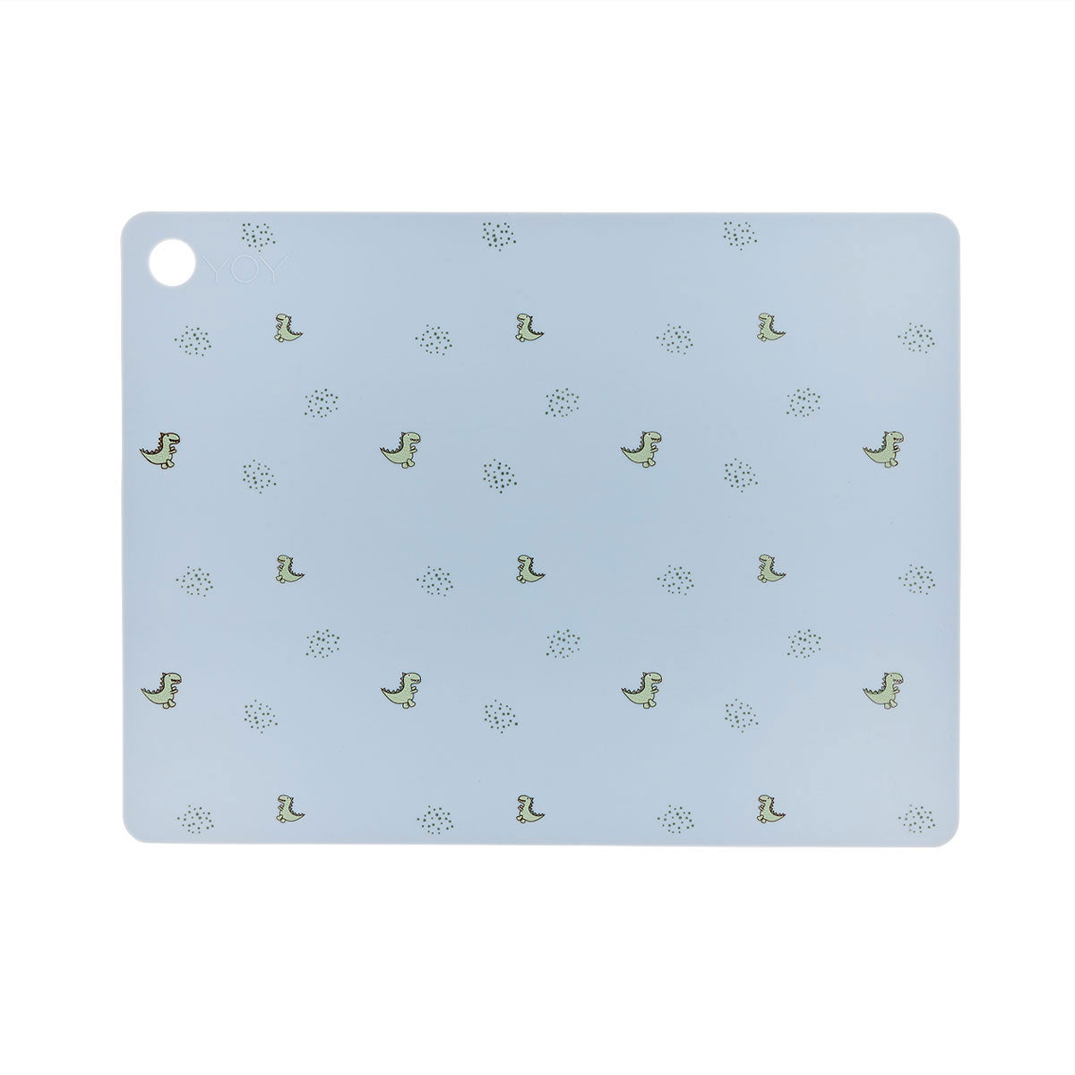 OYOY MINI Placemat Theo Dino Placemat 603 Pale Blue