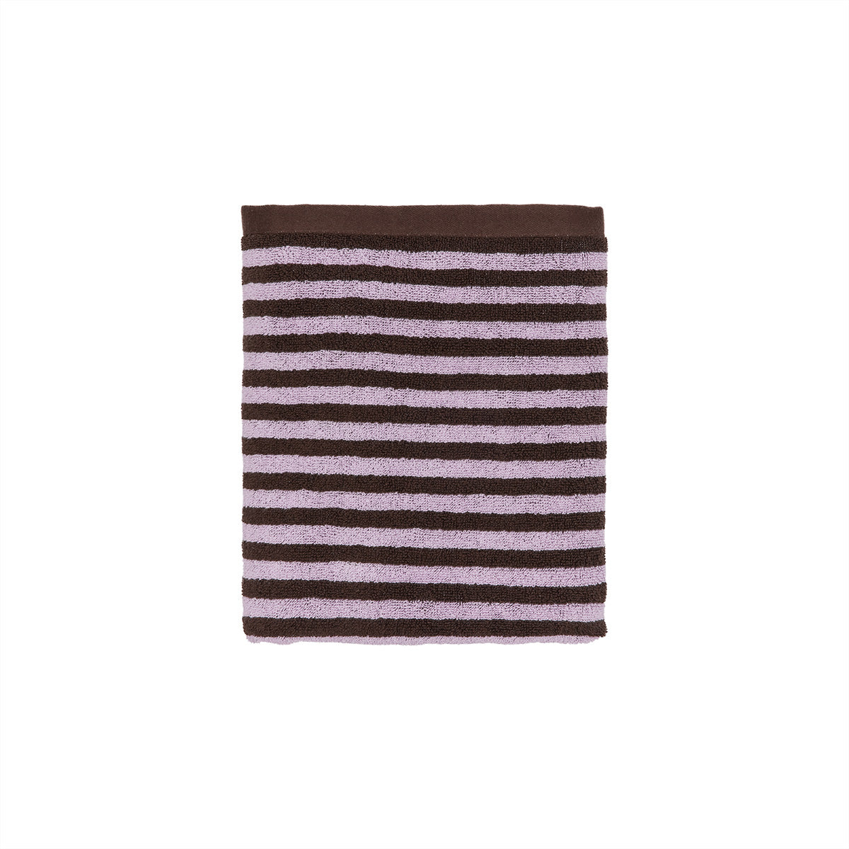 OYOY LIVING Raita Towel - 40x60 cm Towel 502 Purple / Brown