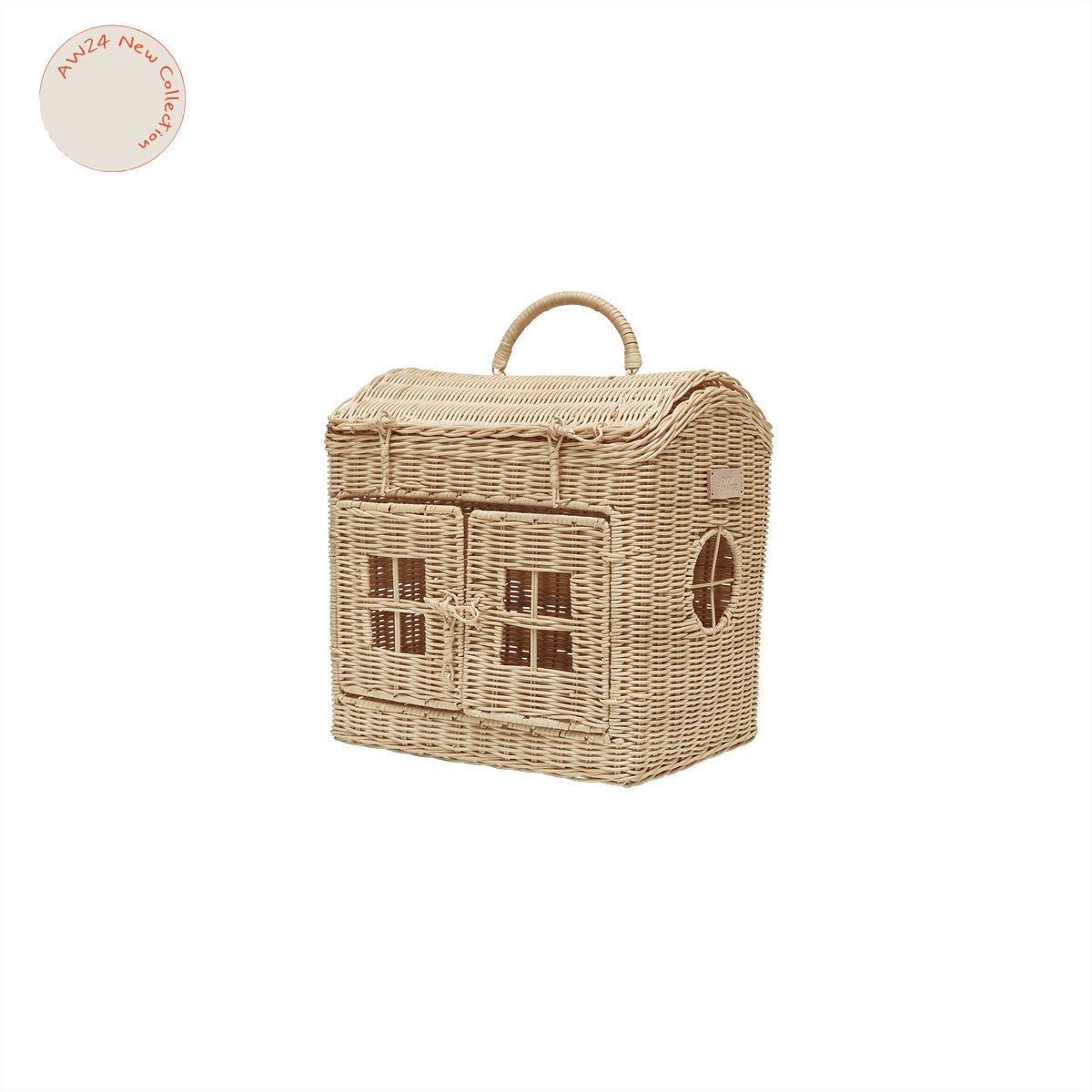 OYOY MINI Rattan Club House Toy 901 Nature