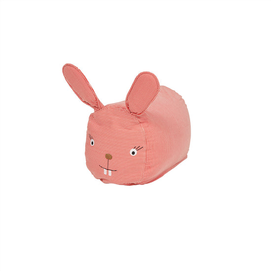 OYOY MINI Rosy Rabbit - Ride on Rabbit Soft Toys 405 Cherry Red