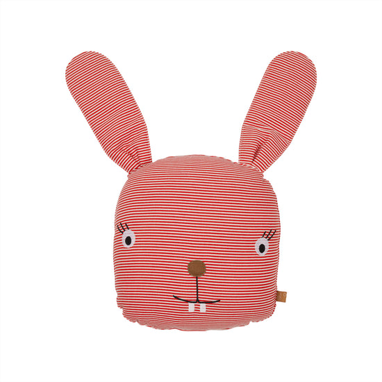 OYOY MINI Rosy Rabbit Denim Toy Soft Toys 405 Cherry Red
