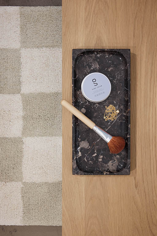 OYOY LIVING Savi Marble Tray Decoration 309 Choko