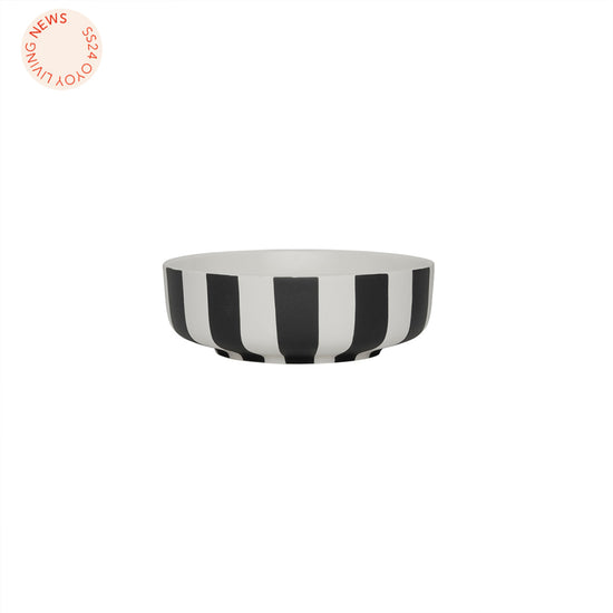 Indlæs billede i Gallery viewer, OYOY LIVING Toppu Bowl - Small Dining Ware 101 White / Black
