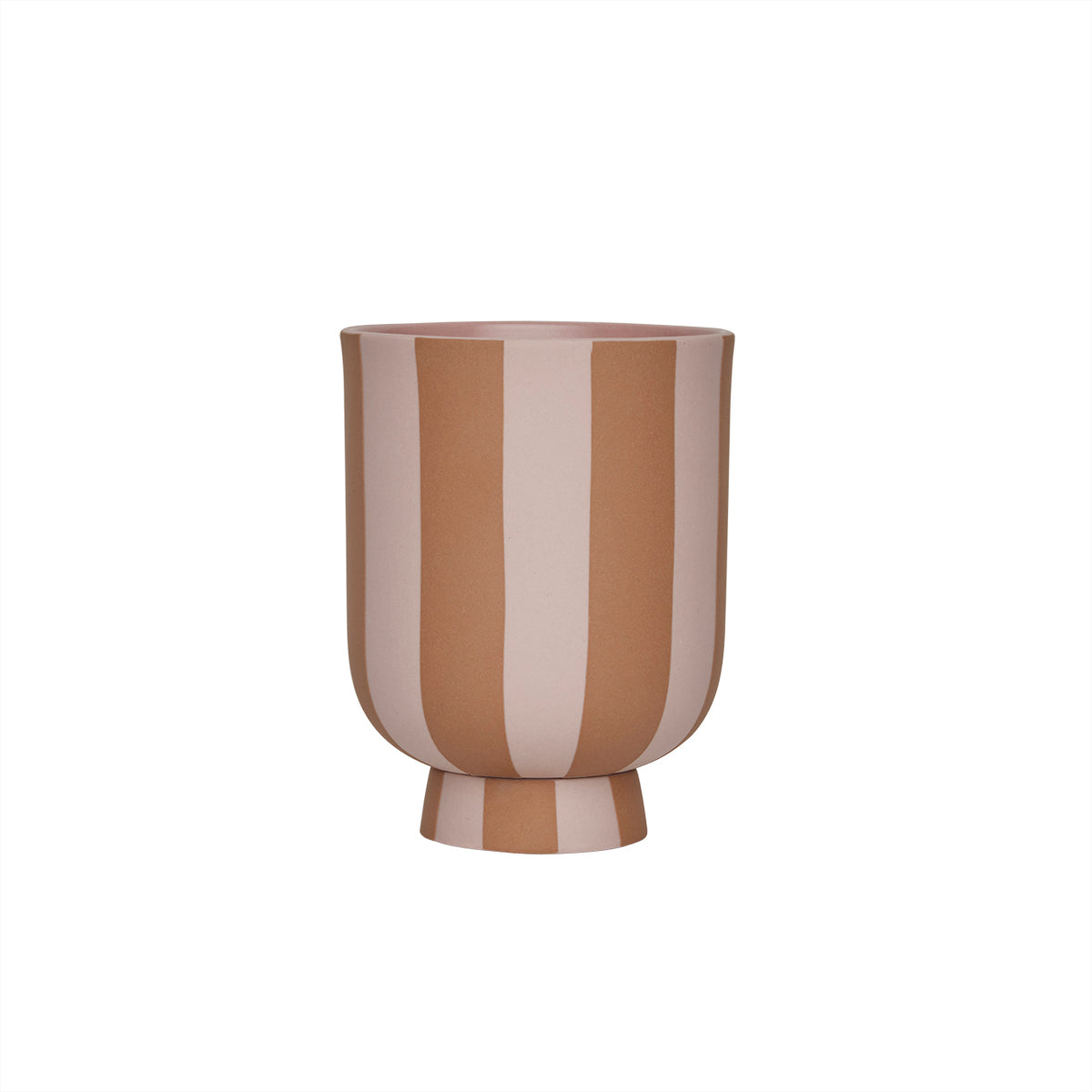 OYOY LIVING Toppu Pot - Extra Small Vase 307 Caramel / Rose