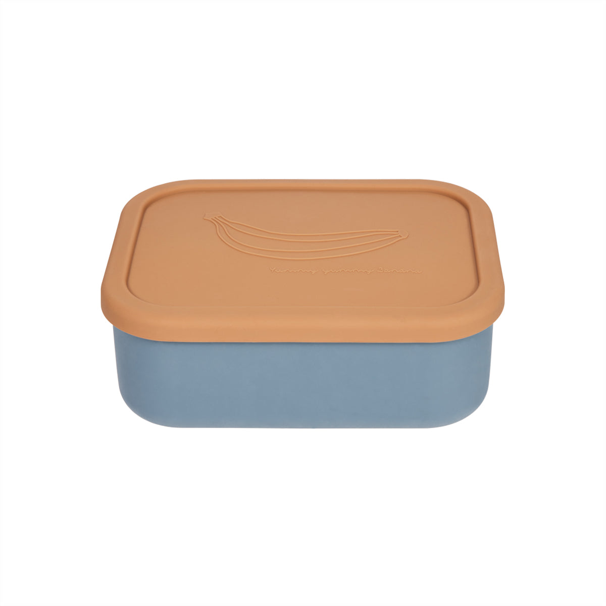OYOY MINI Yummy Lunch Box - Large Lunch Box 314 Fudge / Blue