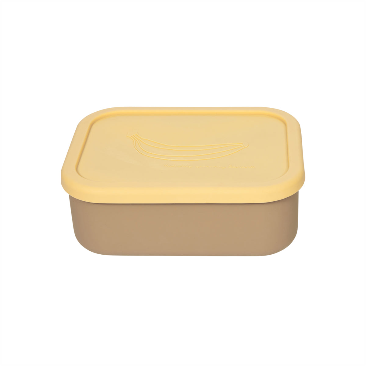 OYOY MINI Yummy Lunch Box - Large Lunch Box 302 Camel / Yellow