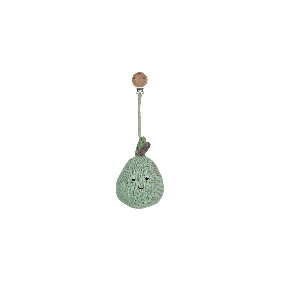 OYOY MINI Yummy Pear Pram Clip Soft Toys