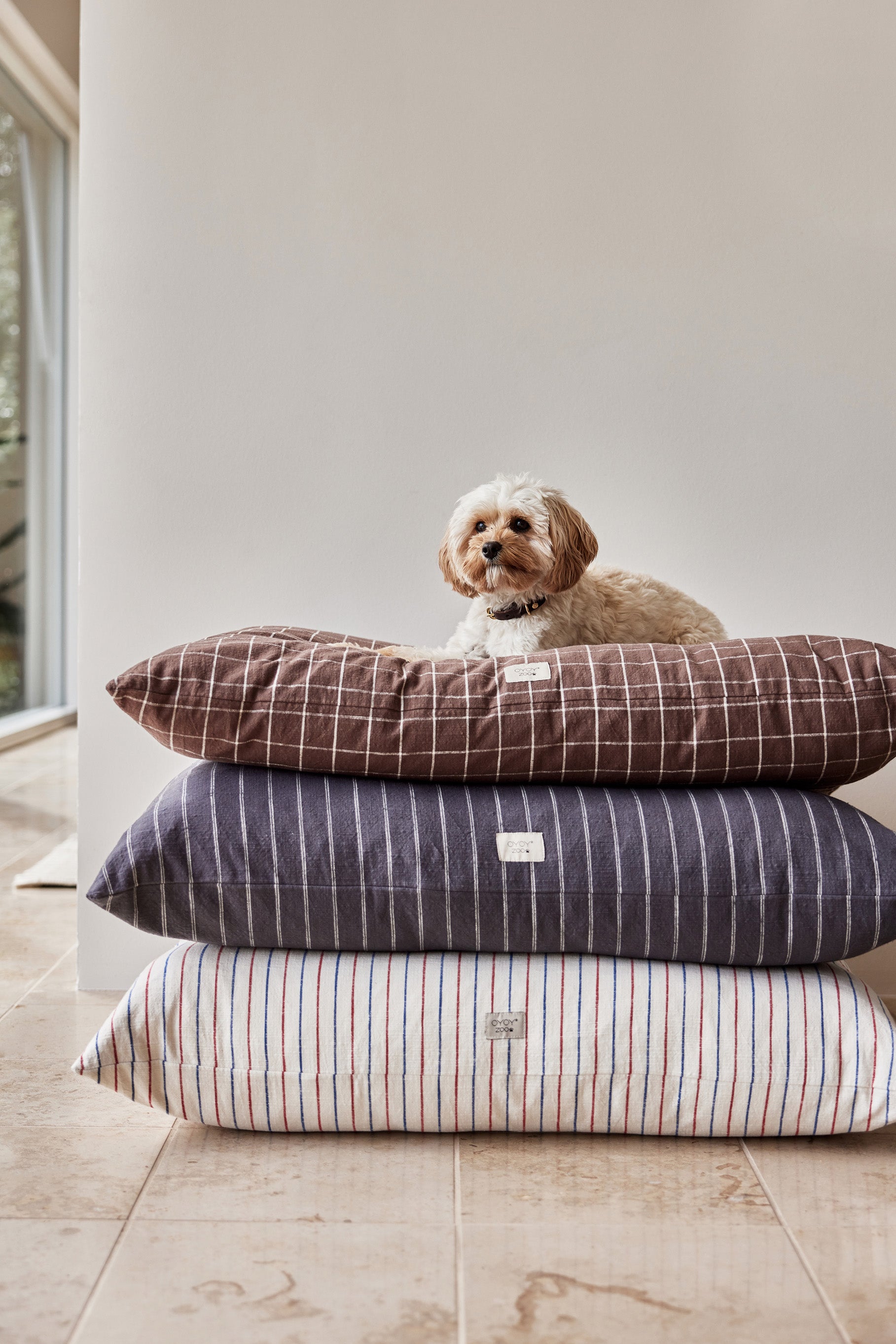 Kyoto Dog Cushion - Small (Includes Cushion Filling)