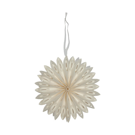 OYOY LIVING Zen Paper Ornament No. 2 Christmas 102 Offwhite