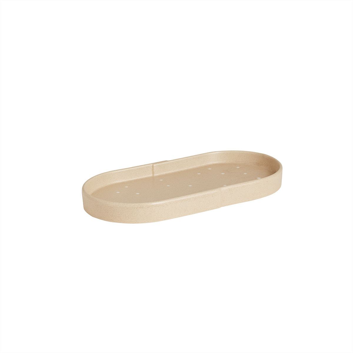 Charger l&amp;#39;image dans la galerie, OYOY LIVING Aki Tray Oval Tray 901 Nature / White
