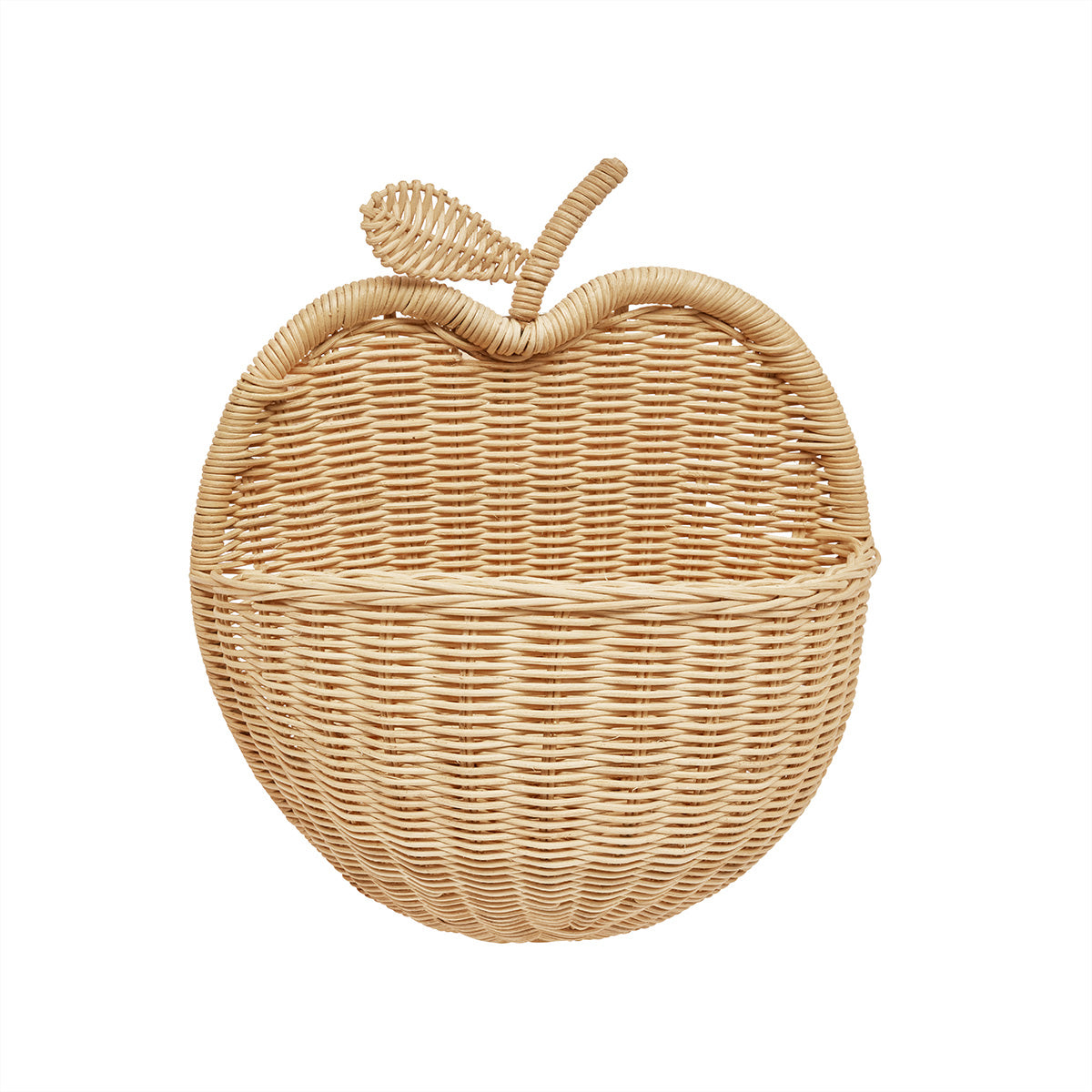 OYOY MINI Apple Wall Basket Storage 901 Nature