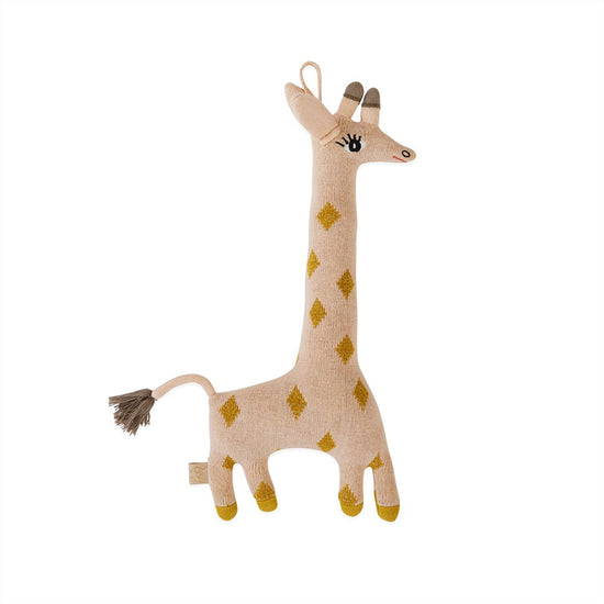 OYOY MINI Darling - Baby Guggi Giraffe Soft Toys 402 Rose / Amber